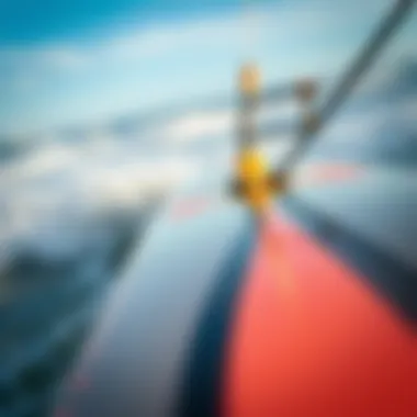 Close-up view of the advanced features of the Armstrong foil