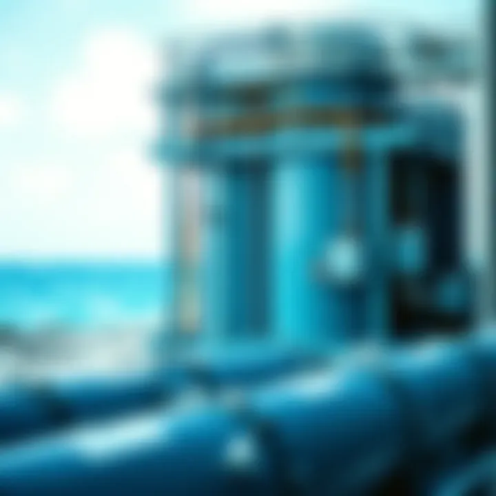 Water Treatment Processes in Aruba Modern water treatment facility ensuring potable water