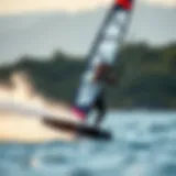 Cabrinha Switchblade 12m in action on the water