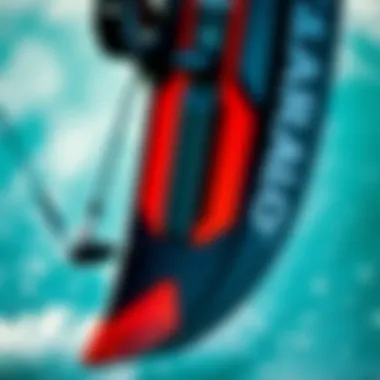 Close-up of the Cabrinha Switchblade 12m design and features