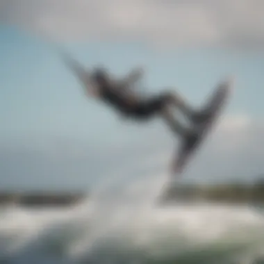Kiteboarding with Cabrinha Switchblade 12m Kiteboarder showcasing Cabrinha Switchblade 12m