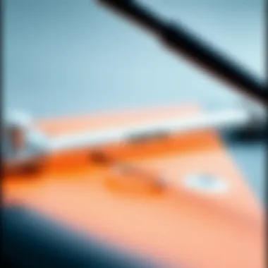 Design Intricacies of the Trimlite Bar Close-up view of the Cabrinha Trimlite Bar showcasing its design intricacies