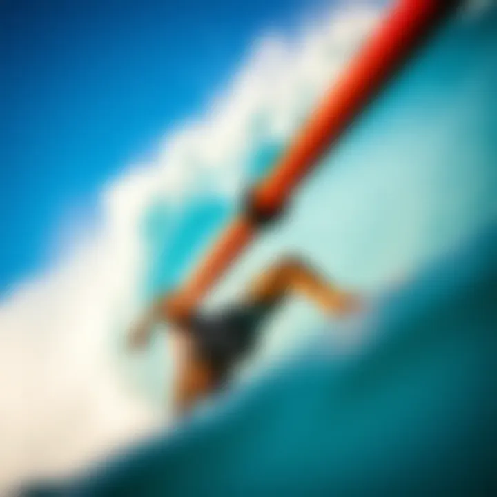 User-Friendly Features of the Trimlite Bar User-friendly features of the Cabrinha Trimlite Bar highlighted