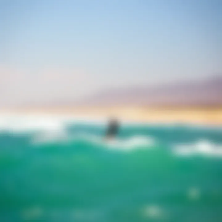 A picturesque beach setting ideal for kiteboarding with Cali Kites