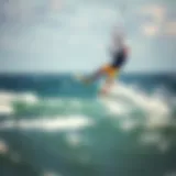 Dynamic execution of a chop hop maneuver