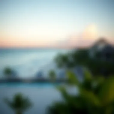 Serene beachfront view of Coconut Bay Beach Resort & Spa