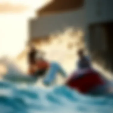 Adventurous water sports available at the resort