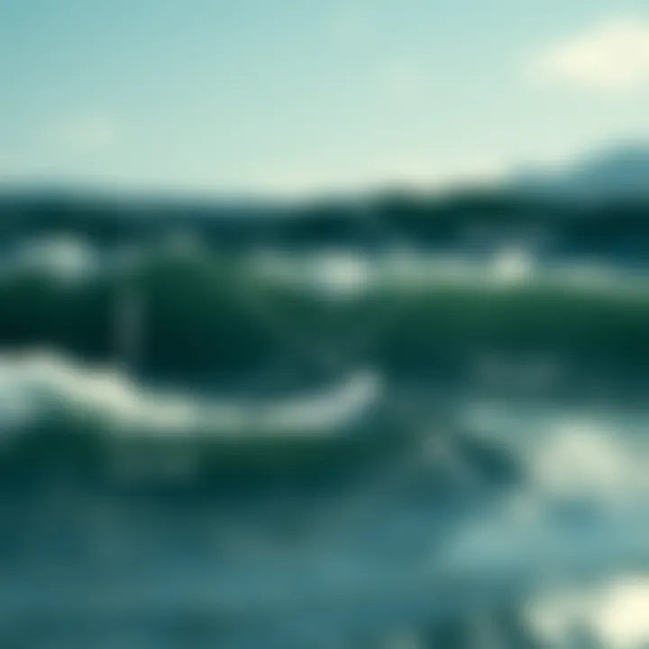 The Physics of Wind Dings in Kiteboarding A diagram showcasing the physics behind wind dings and their effects on control