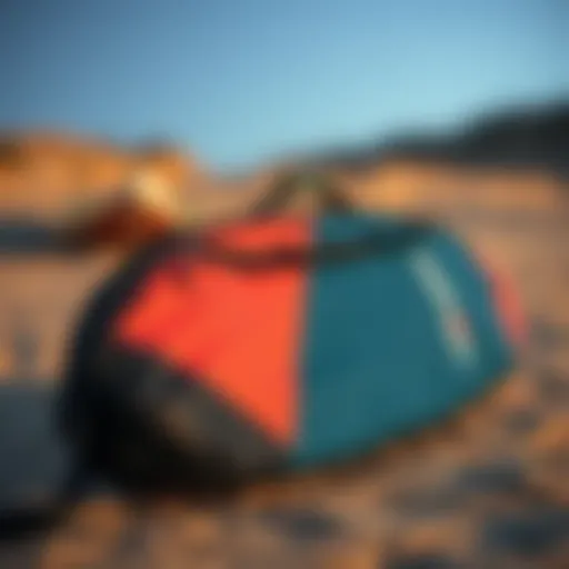 Kitesurf board bag showing durability and design