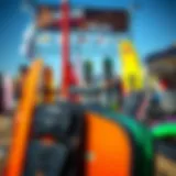 Discover Exciting Gear at the Dakine Sale Kiteboarding gear on display during the Dakine sale event