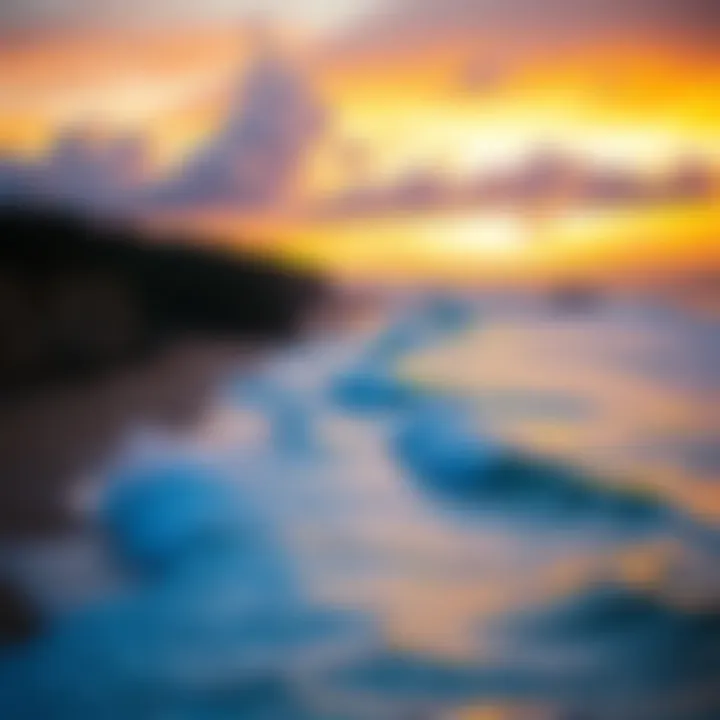 Breathtaking Sunset Over Diani's Coastline Sunset view over Diani's coastline