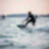 Revolutionary Electric Jet Powered Bodyboard Electric jet powered bodyboard on water