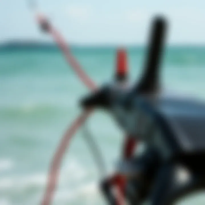 Innovative Gear Designs for Optimal Performance Detailed view of kiteboarding equipment