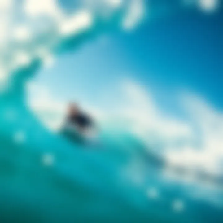 Surfers with Proper Eye Protection Surfers enjoying the waves with proper eye protection