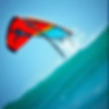 Aerodynamic Kite Design Innovative kite design showcasing aerodynamic features