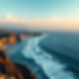 A panoramic view of Barra Grande's stunning coastline