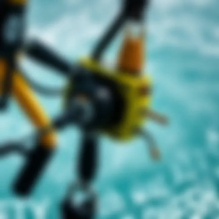 Safety Mechanisms of the Branson Slingshot A detailed shot highlighting safety mechanisms of the Branson Slingshot