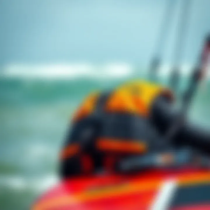 Kitesurfing Safety Equipment Safety equipment and guidelines for kitesurfing