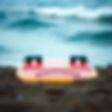 A well-maintained used electric foil board ready for purchase.