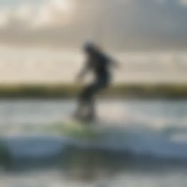 The serene landscape of Ponce Inlet Park showcasing its natural beauty