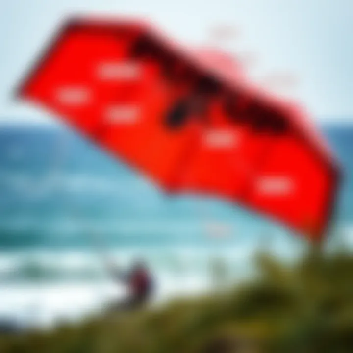 Construction of a Pop Up Kite Detailed construction of a pop up kite with labeled components