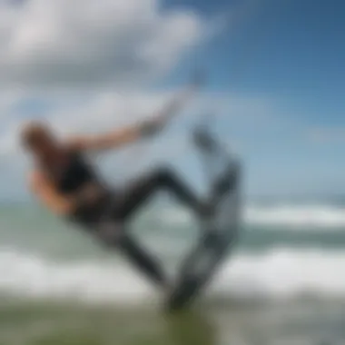 Innovative slingshot workout gear designed for kiteboarders