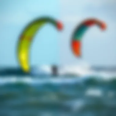 A side-by-side comparison of sport kite brands
