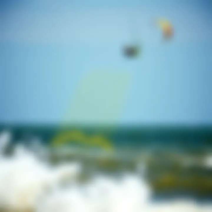 Wind Conditions for Kiteboarding in Texel A local wind map highlighting optimal kiteboarding conditions in Texel