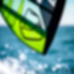 Close-up of the Flysurfer Mojo kite design