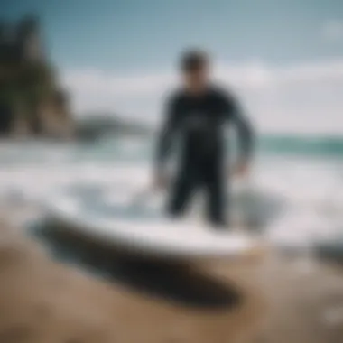 Essential Maintenance Tips for Electric Surfboards An infographic illustrating maintenance tips for electric surfboards.