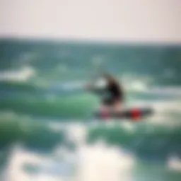 High-performance Turbo Slingshot kite in action