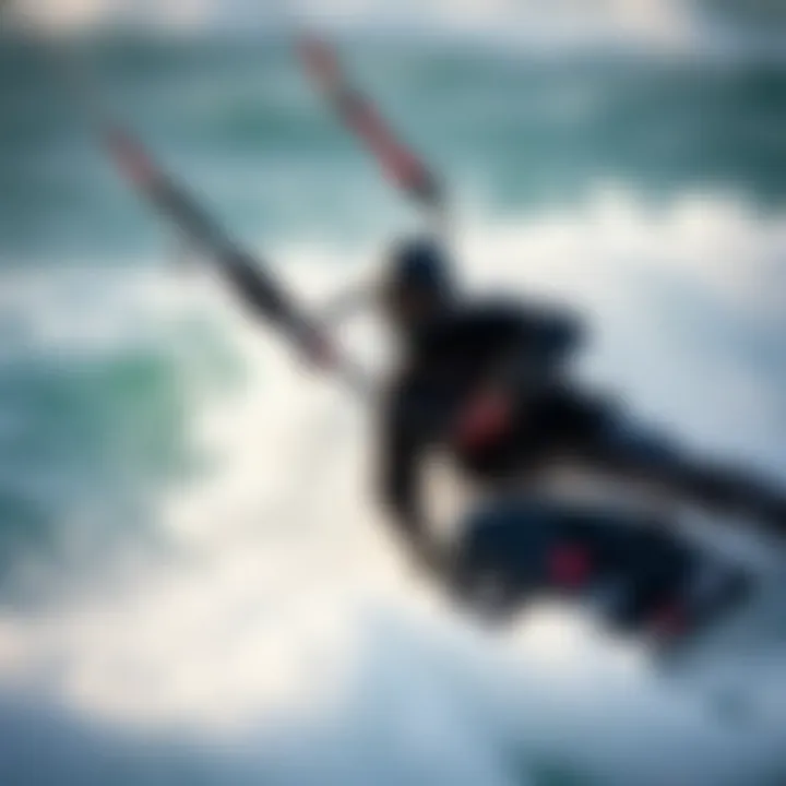 Mechanics in Various Conditions Visual representation of the Turbo Slingshot's mechanics in different kiteboarding conditions