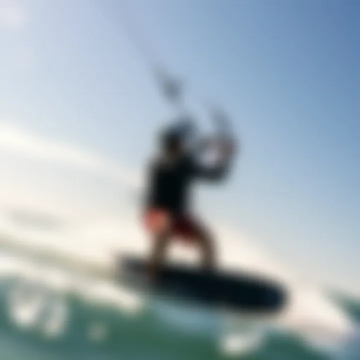 Rider in Optimal Conditions with Turbo Slingshot Rider enjoying optimal wind conditions with Turbo Slingshot