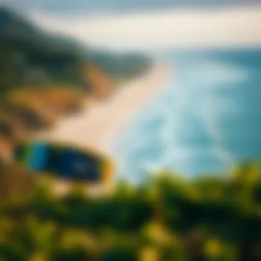 Coastal Beauty of Tigertail Beach The lush coastal landscape surrounding Tigertail Beach