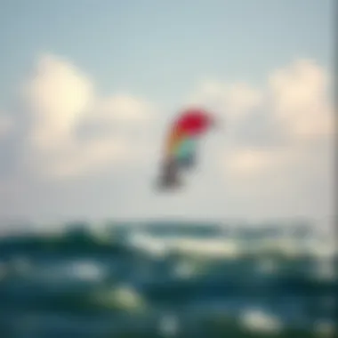 Optimal Kiteboarding Conditions for the Fanatic Sky Wing Scenic landscape highlighting optimal kiteboarding conditions for the Fanatic Sky Wing