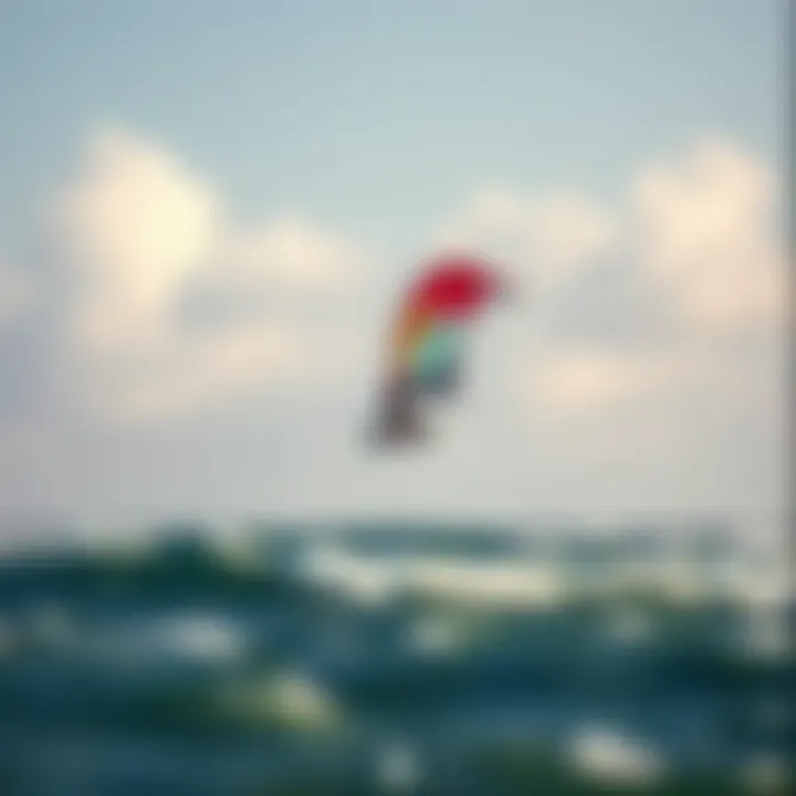 Optimal Kiteboarding Conditions for the Fanatic Sky Wing Scenic landscape highlighting optimal kiteboarding conditions for the Fanatic Sky Wing