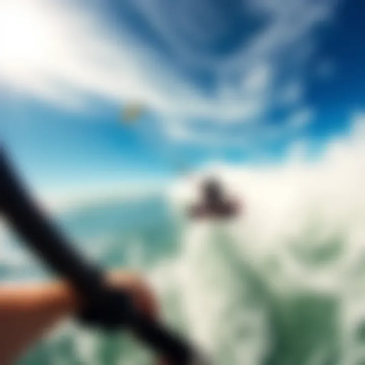 Aerial Perspectives in Kiteboarding Photography Aerial view of kiteboarders capturing stunning moments on the water