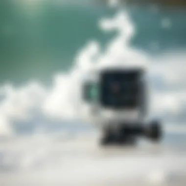 Exploring GoPro Hero3 Features for Adventurers Close-up of GoPro Hero3 showcasing its features for action sports