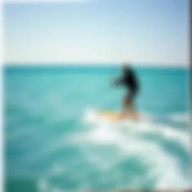 Ideal Conditions for Kiteboarding Clear turquoise waters of Gouna with perfect wind conditions for kiteboarding