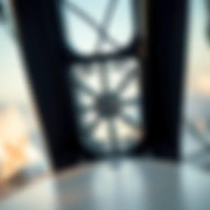 Engineering Marvel: Hydrofoil Mechanics Close-up view of hydrofoil mechanism showcasing design intricacies