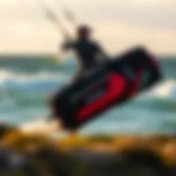 Innovative design features of kite golf bags