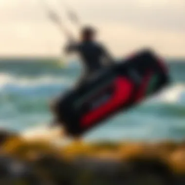 Innovative design features of kite golf bags