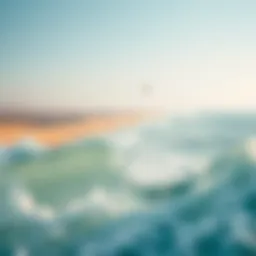 A panoramic view of Dakhla's pristine coastline.