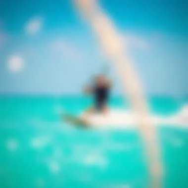 Kitesurfing adventure in Aruba's turquoise waters