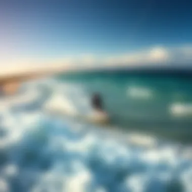 Beautiful Kitesurfing Locations in West Palm Beach Stunning coastline of West Palm Beach ideal for kitesurfing