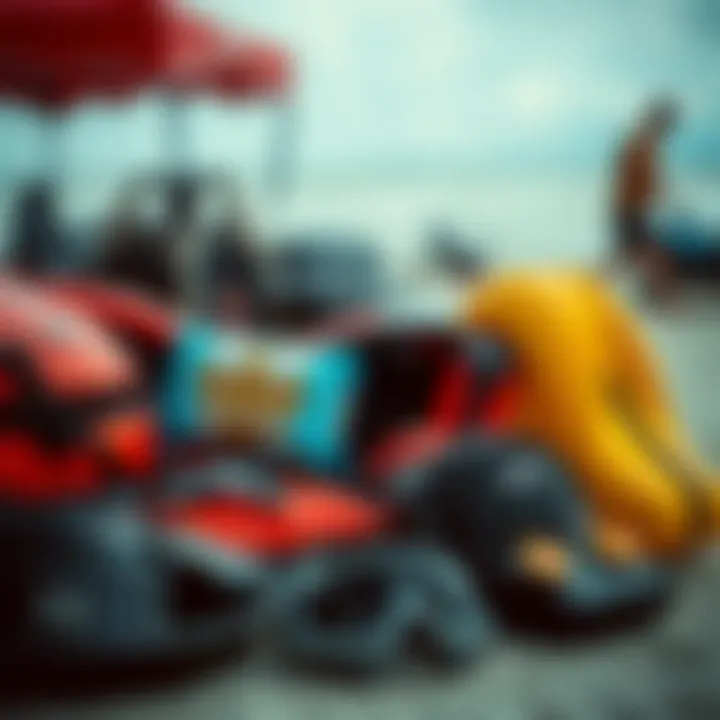 Essential Safety Gear for Slingshot Rentals Safety gear laid out for slingshot rental