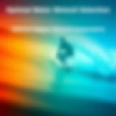 Visual representation of optimal water temperature ranges for wetsuit selection