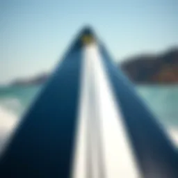 Close-up view of the Fanatic board showcasing its sleek design