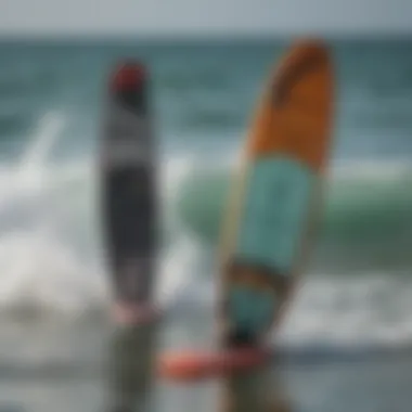 Comparison of Nobile NHP Split with Competitors Comparison chart highlighting Nobile NHP Split against competitor kiteboards