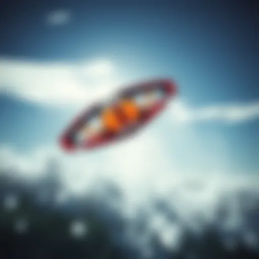 Dynamic Flight of North Orbit Kite Dynamic flight of North Orbit kite in action